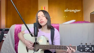 Olivia Rodrigo - stranger (acoustic cover by Maria Fernandes)