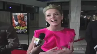 Throw back Thursday Interview of Amber Heard at Never Back Down Premiere