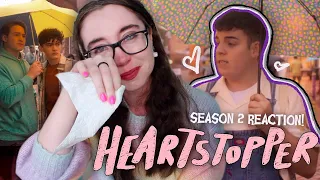 isaac's storyline had me SOBBING 💜🖤🤍  | heartstopper reaction & commentary - season 2, e5-8!