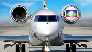 As 8 aeronaves dos DONOS da Globo