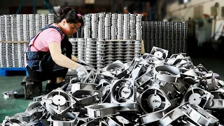 The production process of cooling fans, professional fan factory