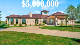 Luxurious and expensive mansion in Missouri. House tour for $5,000,000.