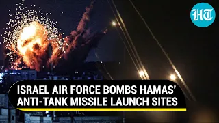 Israel's Ferocious Counter To Hamas' 'Rocket Hurricane'; Missile Launch Sites, Intel Centre Bombed