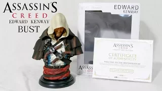 Assassin's Creed Black Flag Edward Kenway Bust Unboxing and Detailed look