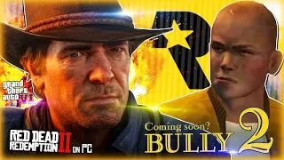 💻 НОВЫЕ СЛУХИ О ПК-ВЕРСИИ RED DEAD REDEMPTION 2 ➤ ROCKSTAR GAMES ДЕЛАЕТ BULLY 2 И GTA 6?