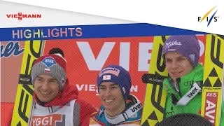 Highlights| Kamil Stoch flies to win in FH Vikersund | FIS Ski Jumping