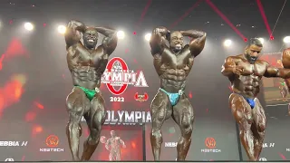 2022 Mr Olympia Prejudging - LAST CALLOUT (TOP SIX)