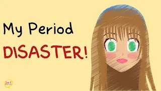 My first PERIOD, Story Animated 🩸 Period Disaster