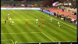 EM 2012 Qualifikation Belgien Österreich 4:4