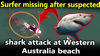 Breaking News:Surfer missing after suspected shark attack at Western Australia beach