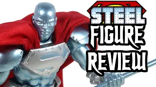 MAFEX Steel Reign of the Supermen DC Comics Superman Action Figure Review