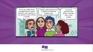 Historieta "La hora de las trabajadoras y trabajadores" parte 6