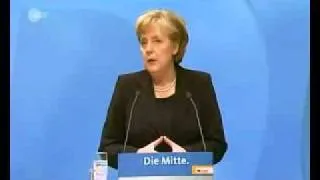 Angela Merkel: "Man kann sich nicht darauf verlassen, daß das, was vor den Wahlen ..."