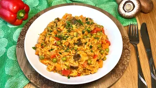 Reispfanne mit Gemüse | schnell & einfach | vegan