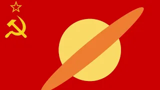 Solar System Flag Animation But Every Planet Is A Soviet Socialist Republic
