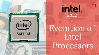 The history of intel Processors | The evolution of Intel processors since 1971 to 2021, D4004 to i9