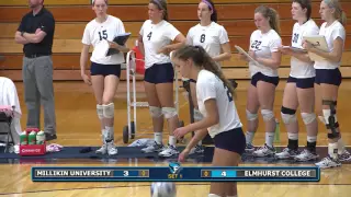 EOKT 1328 Elmhurst College Women’s Volleyball vs Millikin University