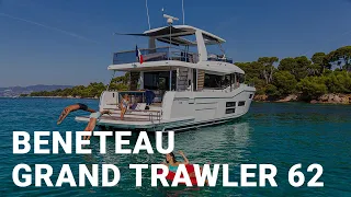 BENETEAU Grand Trawler 62 Walkaround Tour