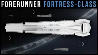 Forerunner FORTRESS-CLASS Dreadnought -- Breakdown/Render | Halo Lore