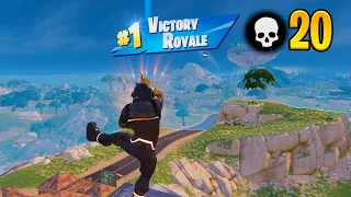 High Kill Solo Ranked Win Gameplay (Fortnite Chapter 5 Season 1)