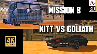 K.I.T.T. VS GOLIATH | Knight Rider 2: The Game - Mission 8 - Aureal 3D PC Gameplay - No Commentary