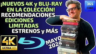 Nuevos 4K y Blu-ray en la colección! Recomendaciones, ediciones limitadas, estrenos! HAUL MAYO 2024