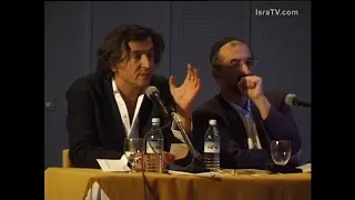 Bernard-Henri Lévy, Benny Lévy & Alain Finkielkraut - Inauguration de l'Institut Levinas (2000)