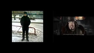 Грозный vs Чингисхан l ОЧЕНЬ ЭПИЧНЫЙ РЭП БАТТЛ![перезалив]