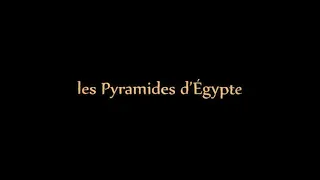 les Pyramides d'Egypte (short film)