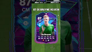 87 De Bruyne Review in EA Sports FC 24 #short #short