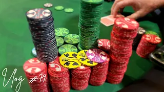 Farewell Dallas Heater | $100 - $100,000 Bankroll Challenge Poker Vlog #79