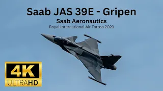 Best Solo Jet award winner at RIAT 2023 - Saab JAS39 E - Gripen