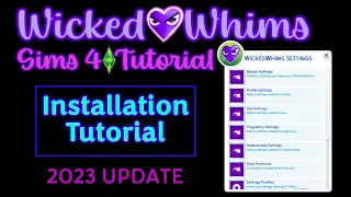 How to Install Wicked Whims (works for July 2023 Update) | Sims 4 Full Tutorial