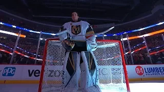 Marc-Andre Fleury honored in return to Pittsburgh