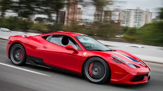 Ferrari 458 Speciale Exhaust Innotech hard acceleration in São Paulo!!! *João Vilkas*