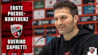 FCI.TV: Die erste Pressekonferenz von Guerino Capretti als neuer Cheftrainer des FC Ingolstadt 04