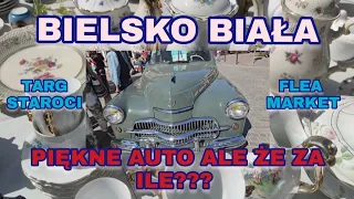 BIELSKO BIAŁA. TARG STAROCI 19.05.2024. FLEA MARKET.  Niesamowite i piękne rzeczy ale to Auto? CUDO