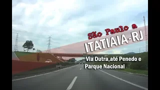 Driving in Brazil: São Paulo-SP to Itatiaia-RJ