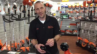 How to rewind your Stihl trimmer equipped with the AutoCut 25-2.