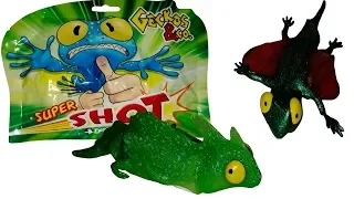 Гекос СУПЕР ШОТ. Деагостини игрушки для детей. Сюрпризы в пакетиках.  #gecko #deagostini #деагостини