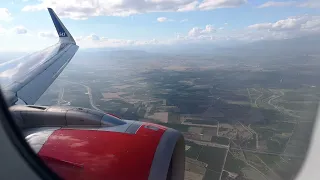 [SAS A320NEO] Full Approach & Landing at Catania, Sicily! - (Volcano Etna)