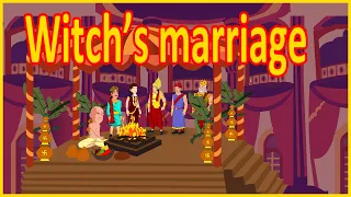 The Witch's Marriage | Moral Stories for Kids | English Cartoon | Maha Cartoon TV English