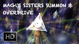 Magus Sisters Aeon Summon Scene & Combine Powers! Overdrive | Final Fantasy X HD Remaster