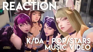 REACTION: K/DA - POP/STARS League of Legends Music Video | TradeChat