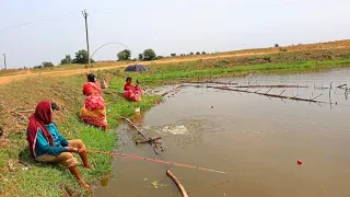 Fishing Video || I was amazed at the fishing talent of the traditional boy || Fish catching trap