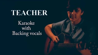 Swara Oza - Teacher song karaoke with backing vocals