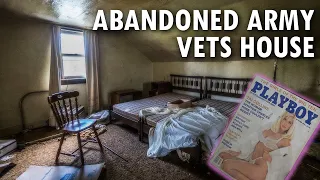 ABANDONED ARMY VETERANS HOUSE | Found vintage Playboys