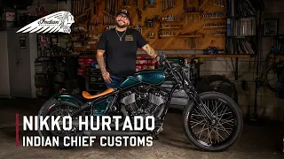 Nikko Hurtado Meets His Custom Indian Chief