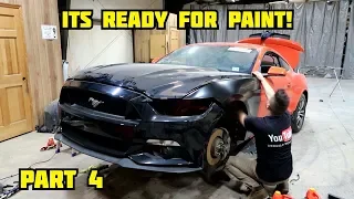 Rebuilding A Wrecked 2015 Mustang GT Part 4