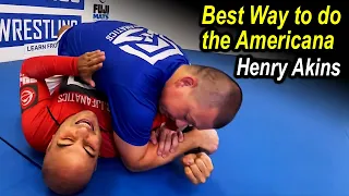 Best Way to Do the Americana Shoulder Lock by Henry Akins
